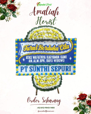 Papan Bunga Duka di Sukaratu