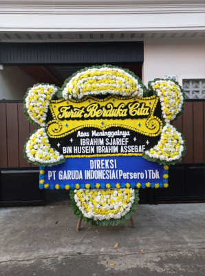 Papan Bunga Duka di Sukaratu