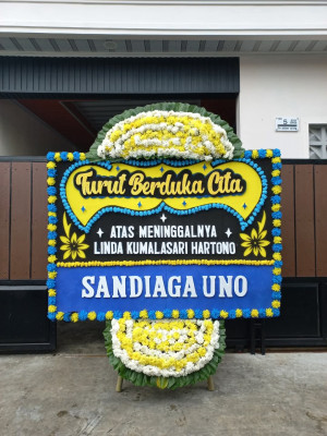 Papan Bunga Duka di Sukaratu